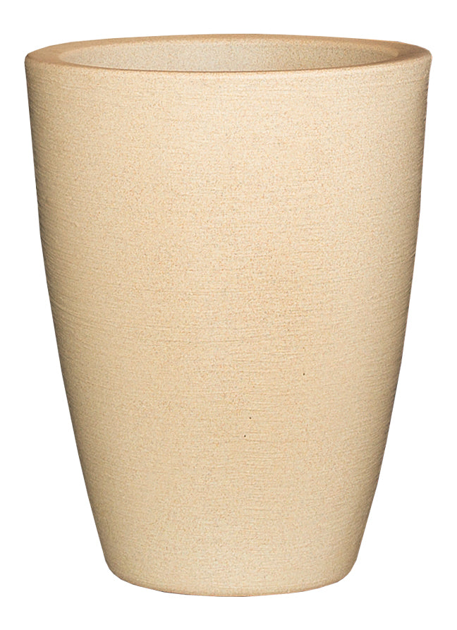 Maceta Pantanal Rustica 33X65 Beige Efecto Piedra
