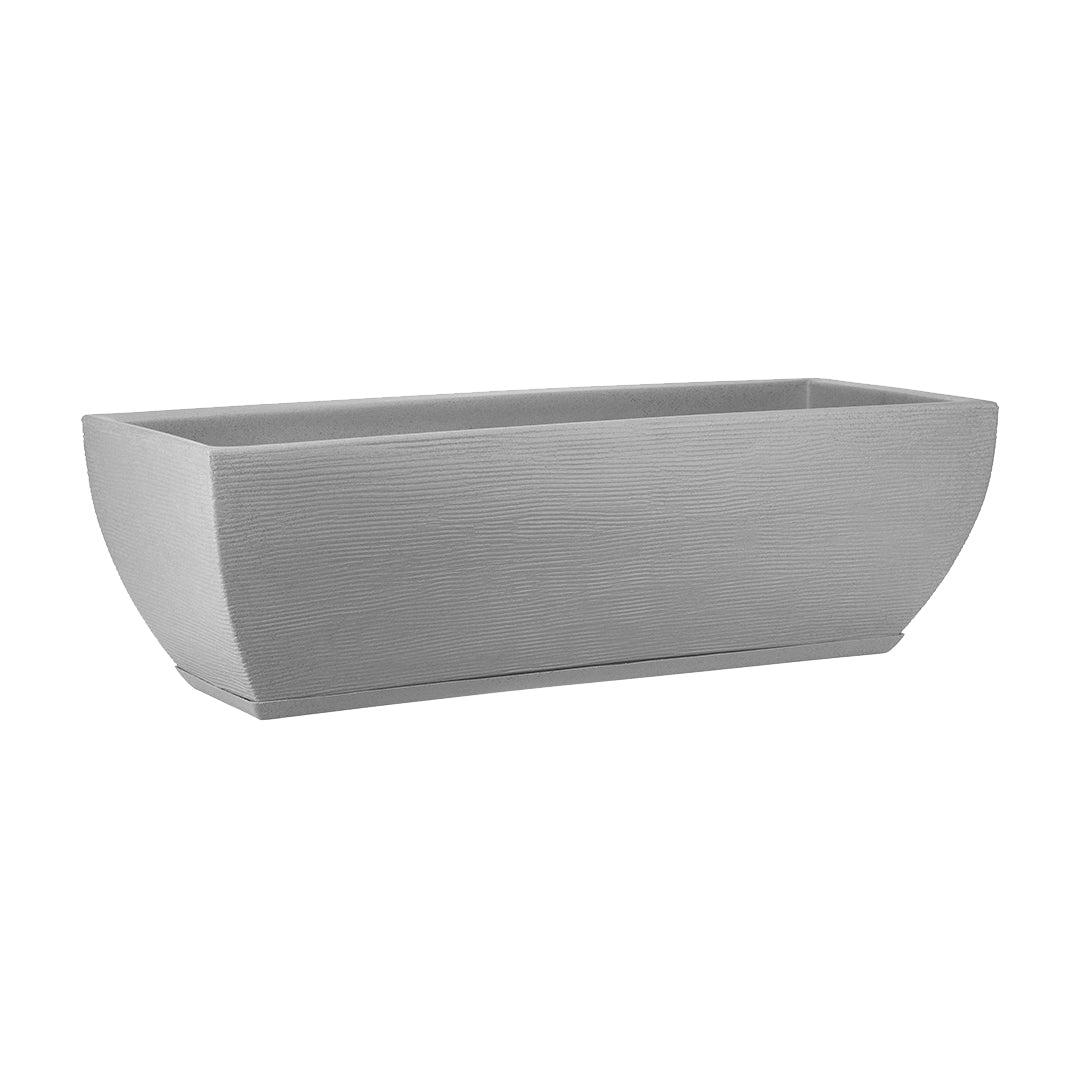 Maceta Amsterda  75x25 Efecto Piedra