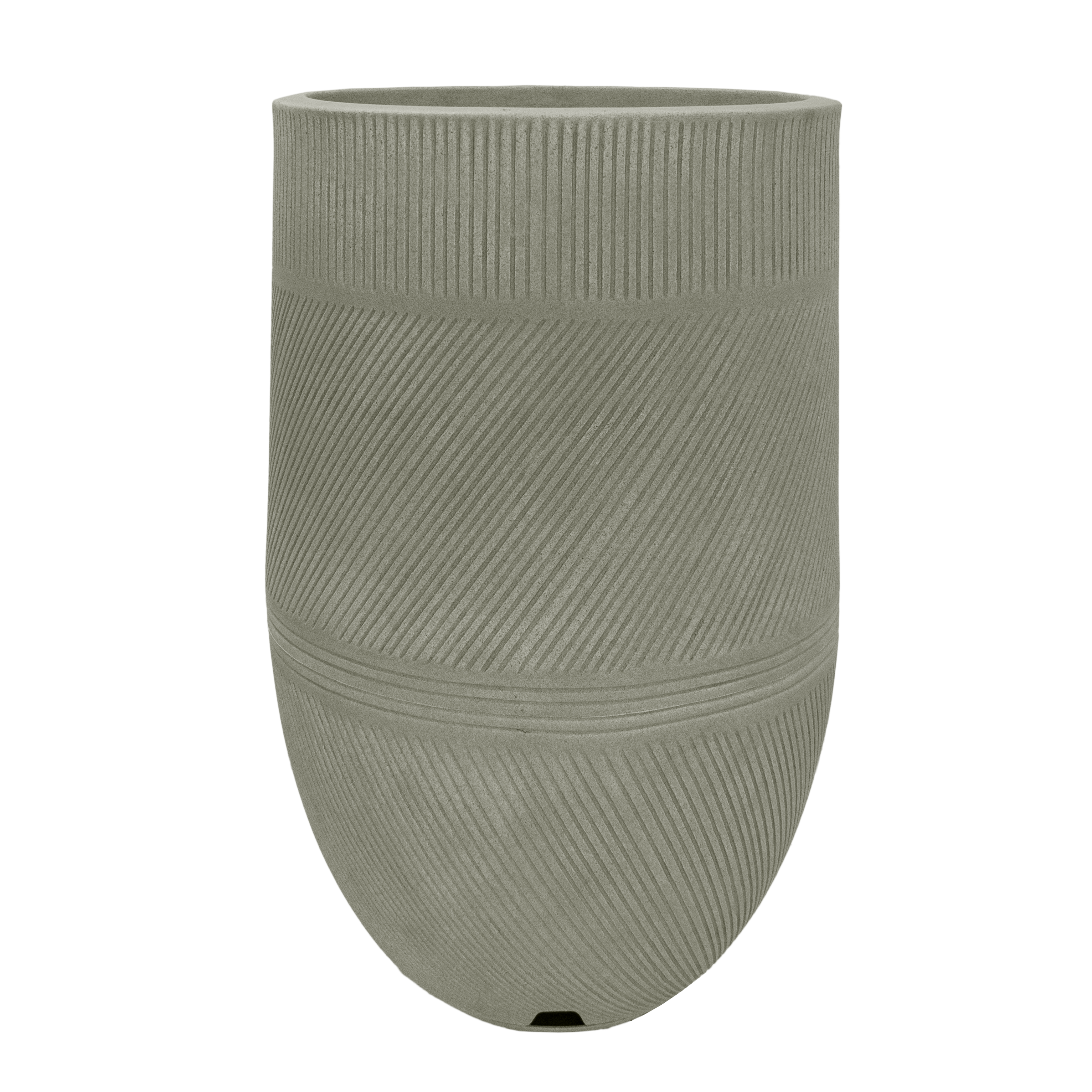 Maceta Argos 36x71 Efecto Piedra