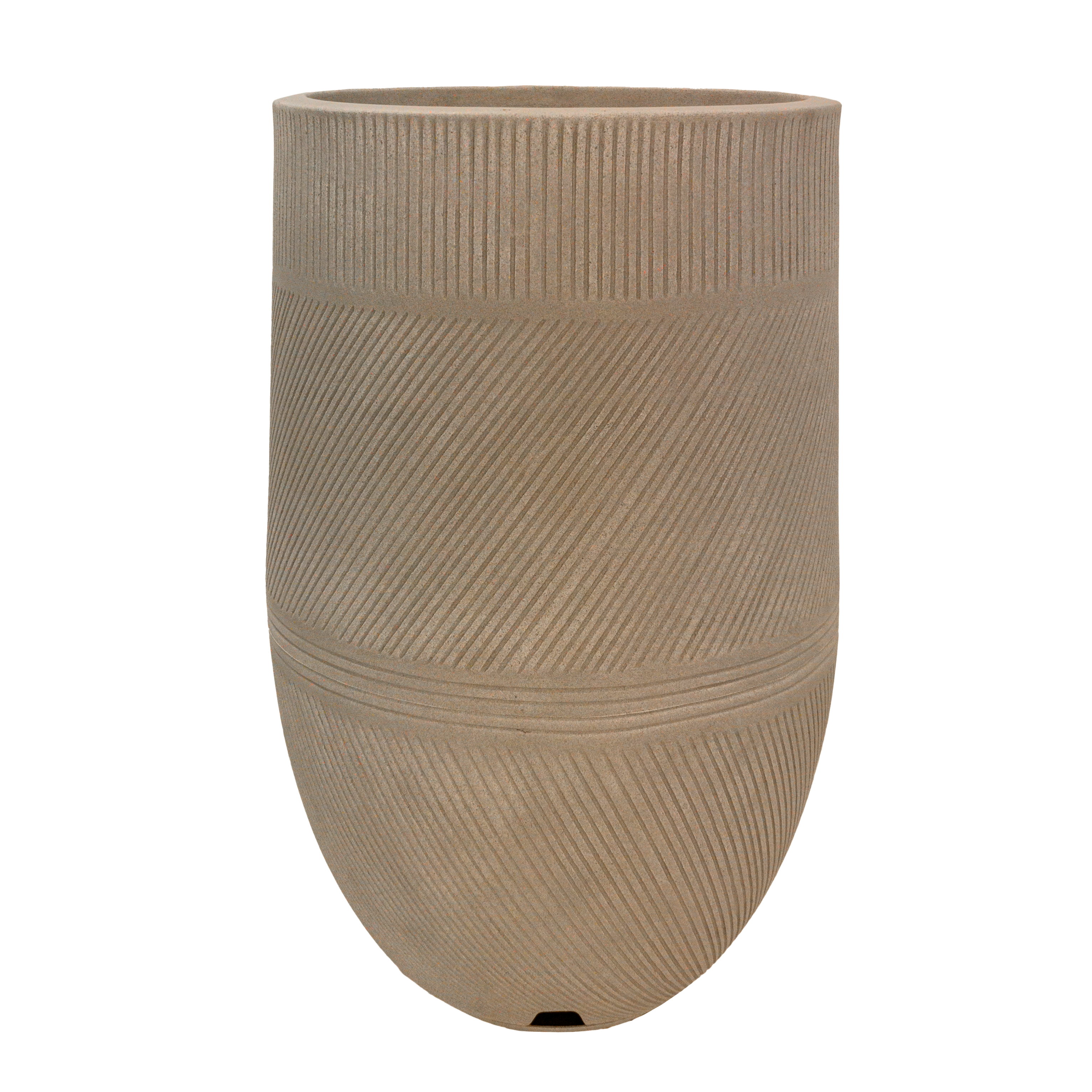 Maceta Argos 36x71 Efecto Piedra