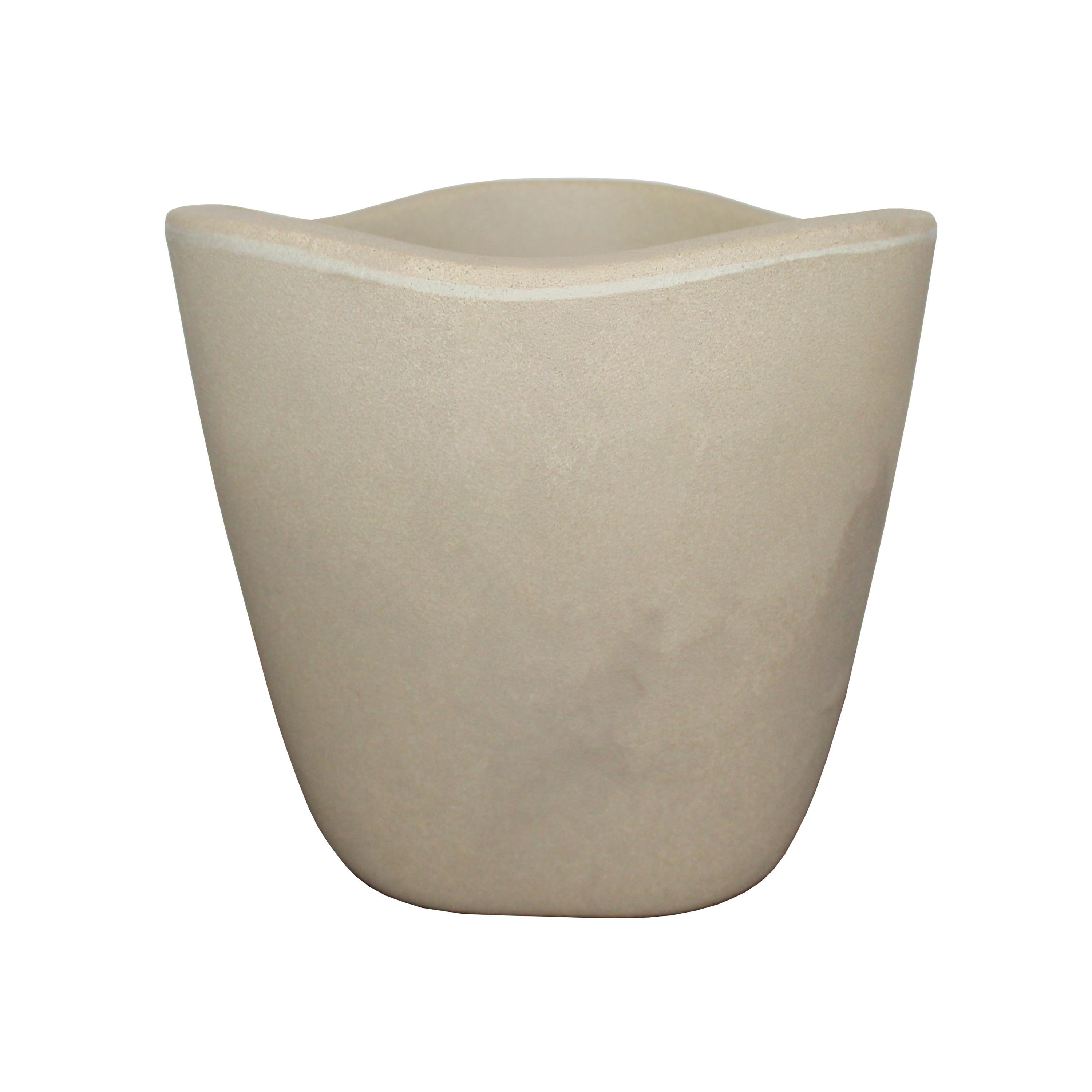 Maceta Tryas 17x18 Efecto Piedra