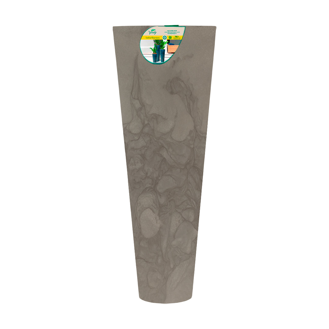 Maceta Alcantara 32x100 Efecto Marmol