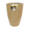 Maceta Pantanal Liso 31X50 Beige Marmorato
