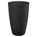 Maceta Pantanal Liso 33X65 Negro Marmorato