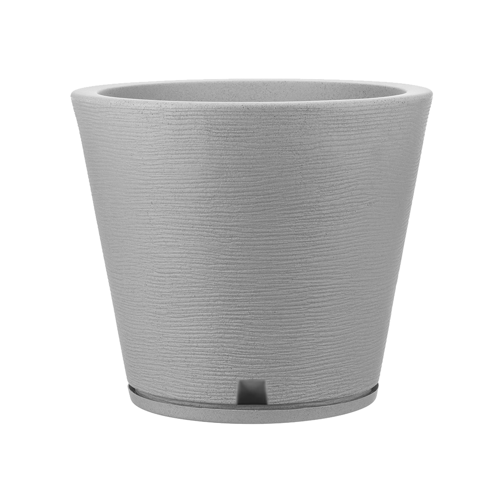 Maceta Genebra 34x35 Efecto Piedra