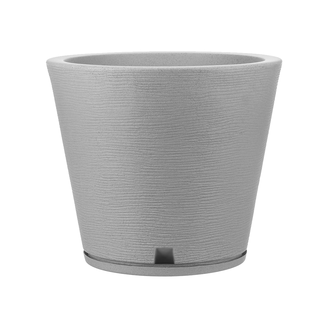 Maceta Genebra 34x35 Efecto Piedra