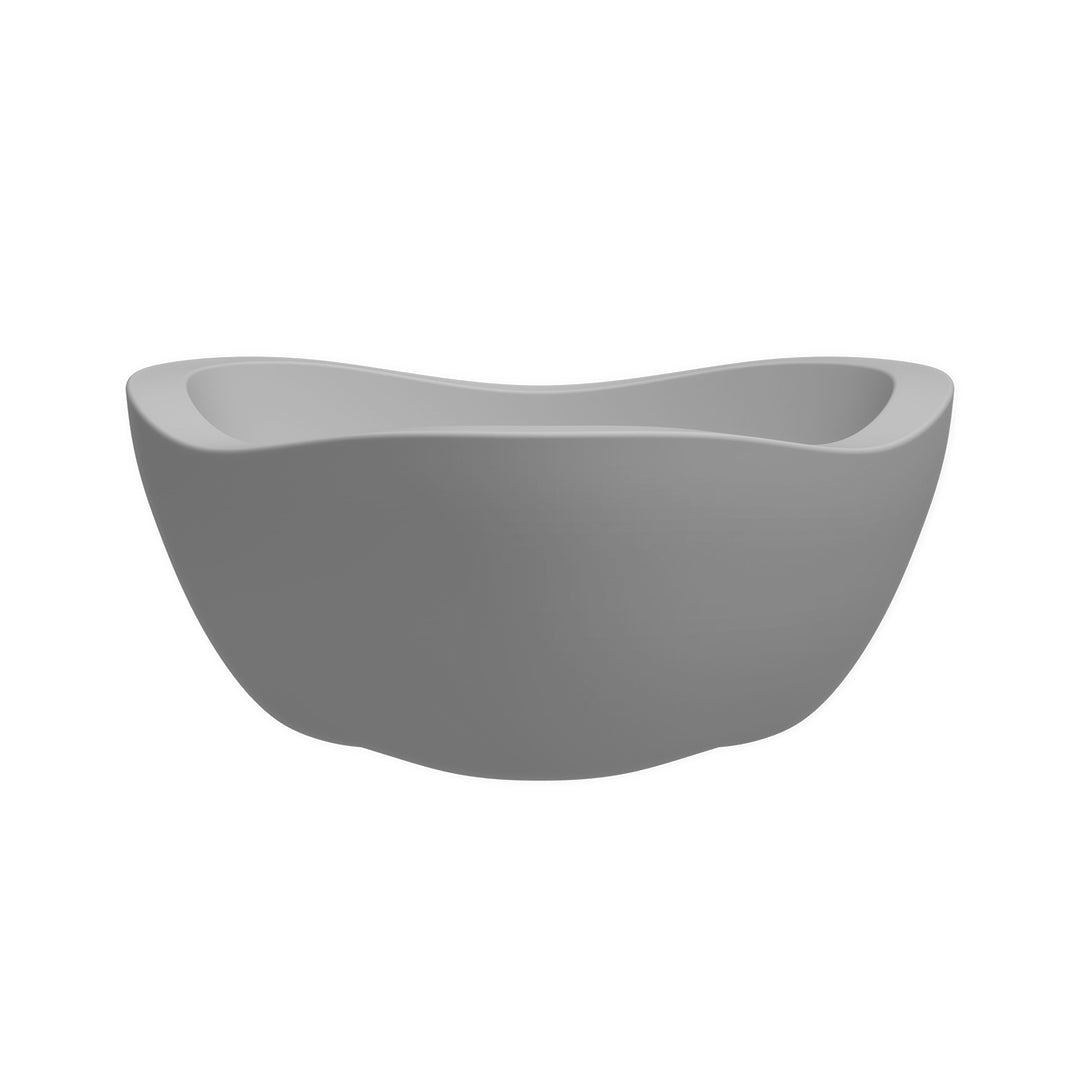 Maceta Tryas 38x20 Efecto Piedra