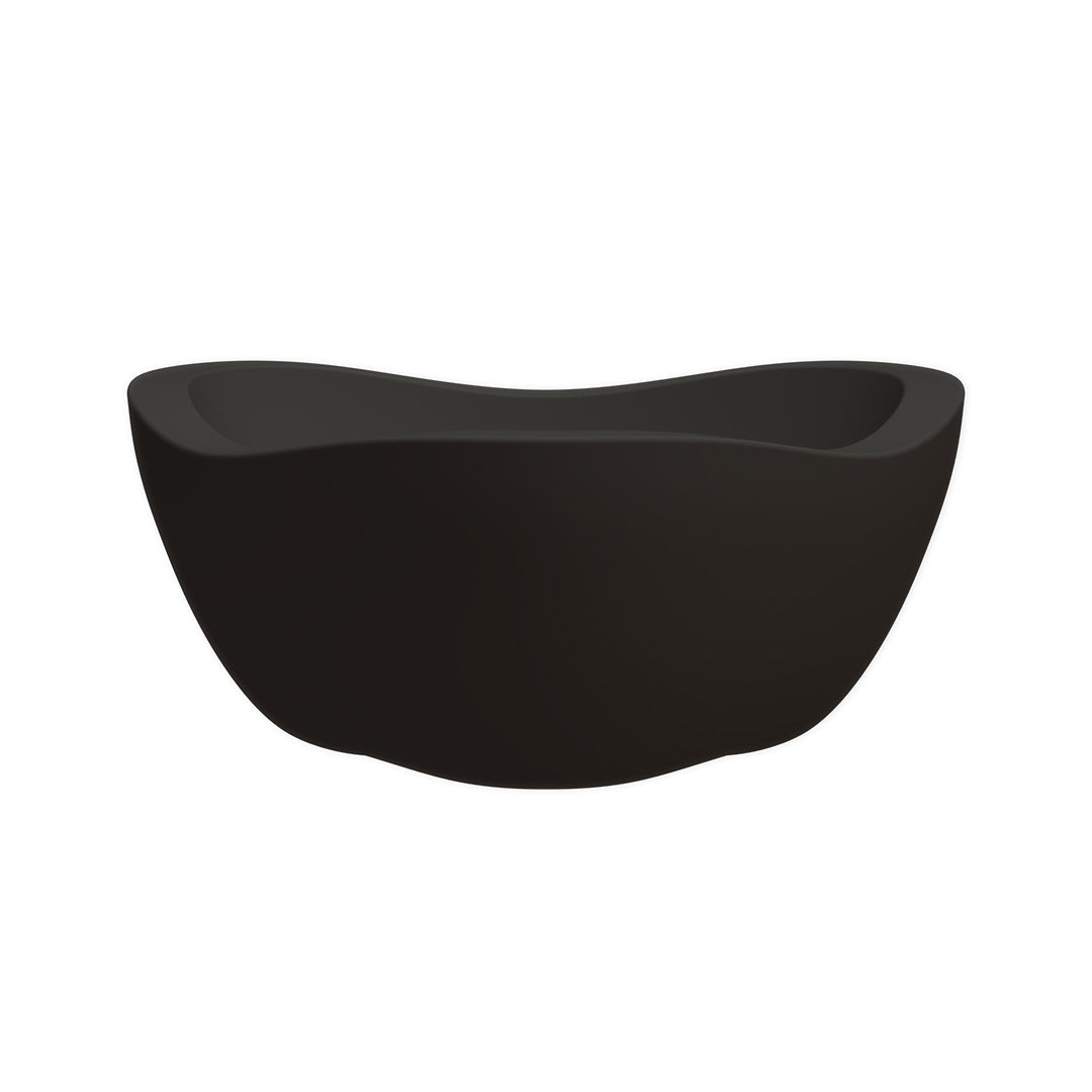 Maceta Tryas 38x20 Efecto Piedra