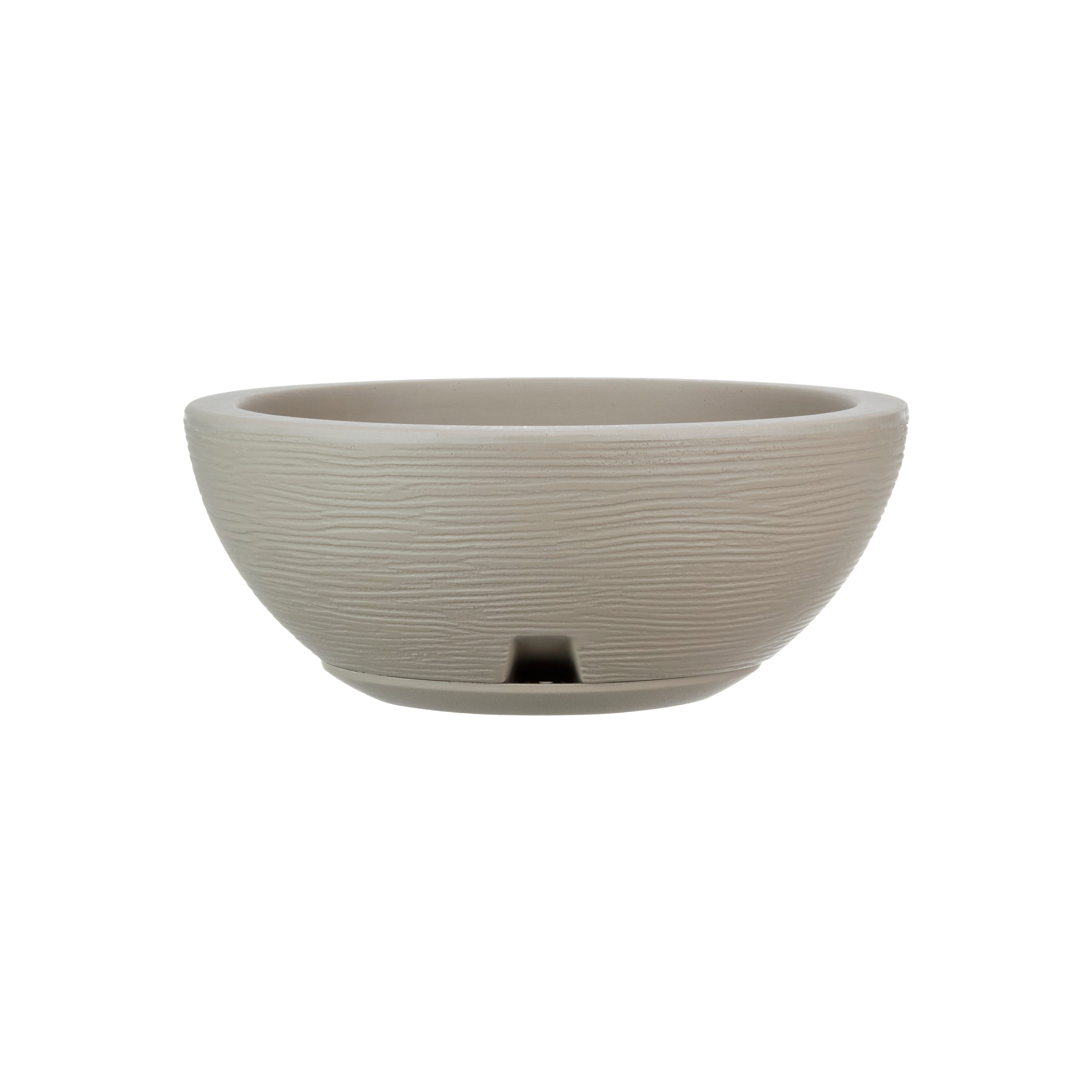 Maceta Amsterda 30x13 Efecto Piedra