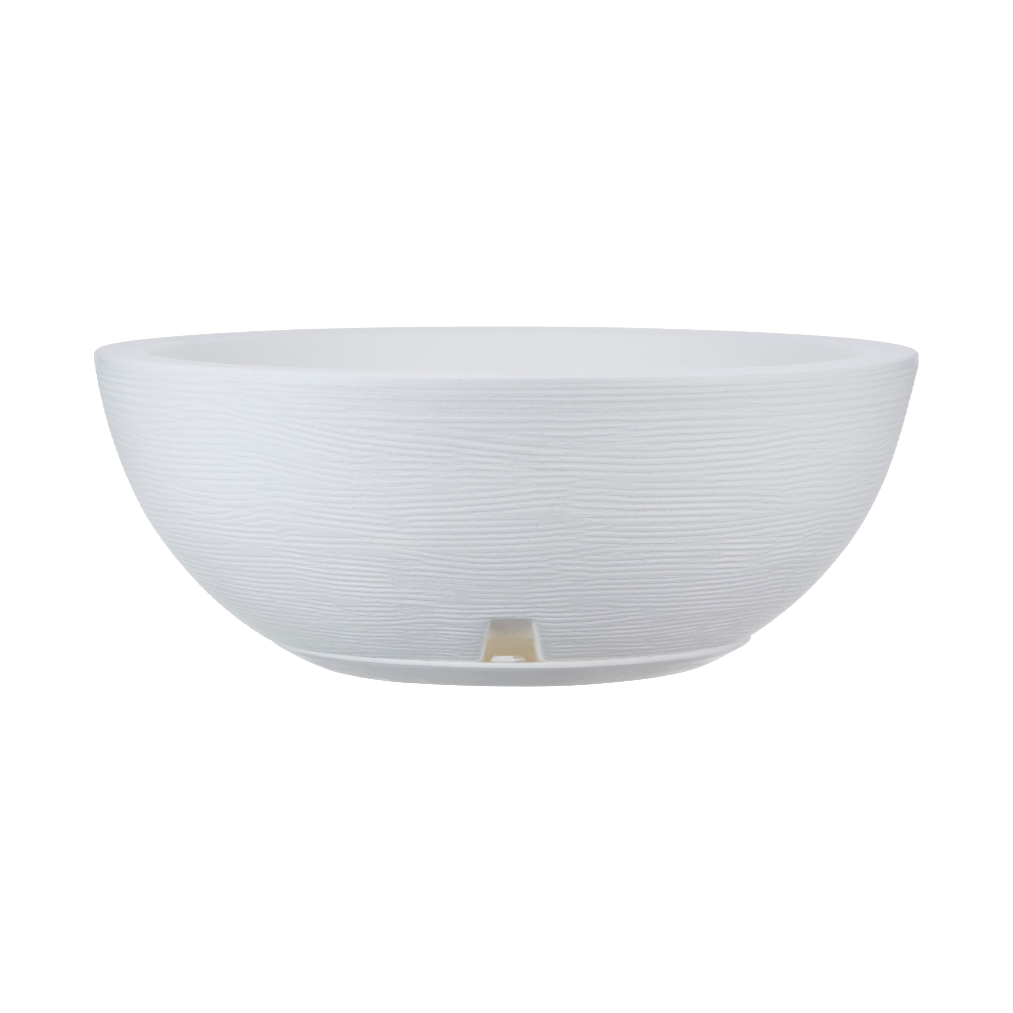 Maceta Amsterda 44x19 Efecto Piedra