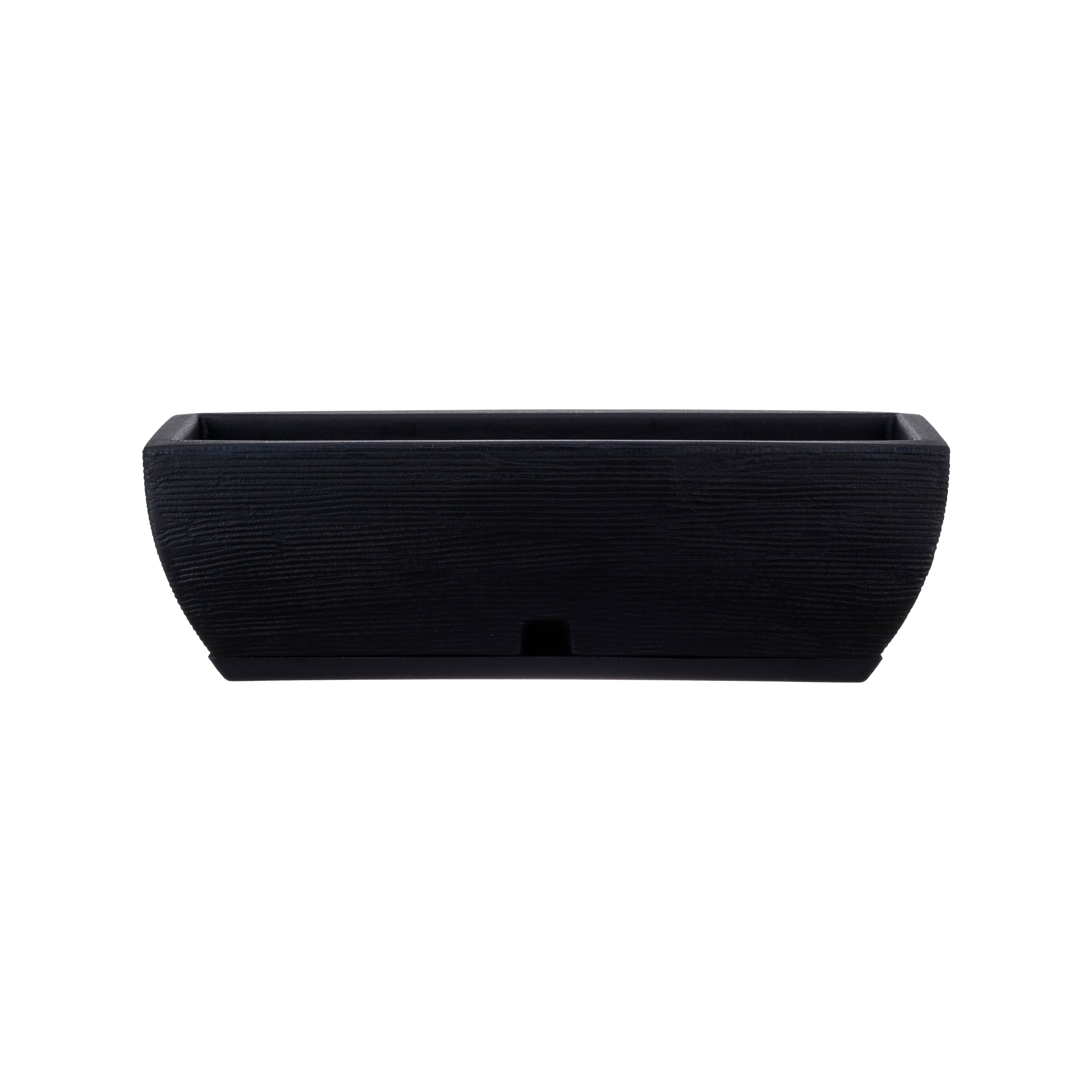 Maceta Amsterda 48x16 Efecto Piedra