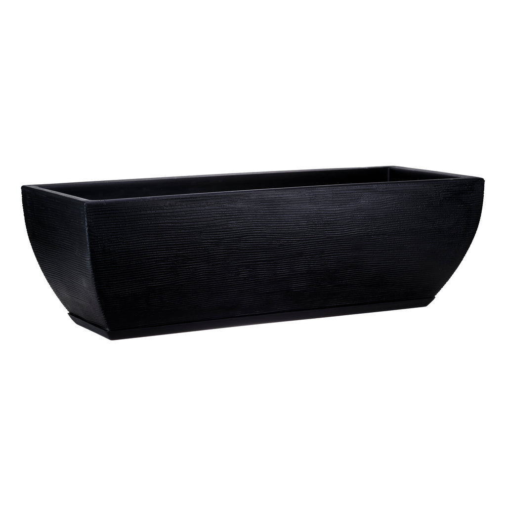 Maceta Amsterda  75x25 Efecto Piedra