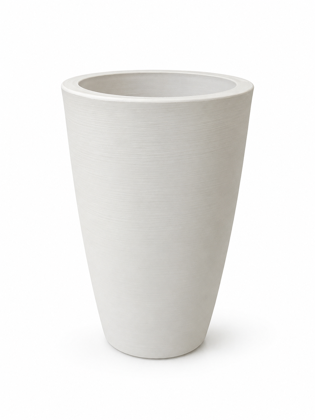 Maceta Pantanal Rustica 33X65 Blanca Solida