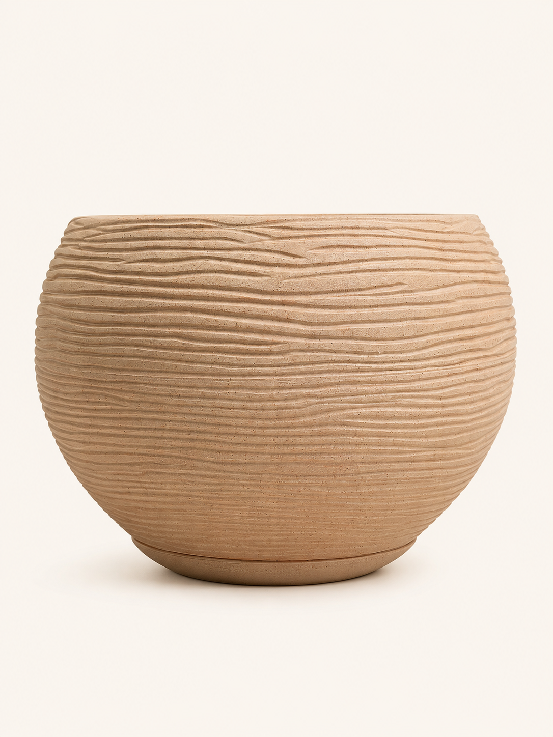 Maceta Florenca 27x24 Efecto Piedra