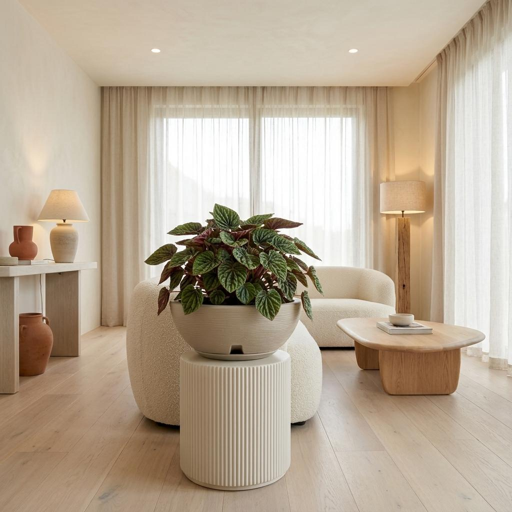 Maceta Amsterda 30x13 Efecto Piedra