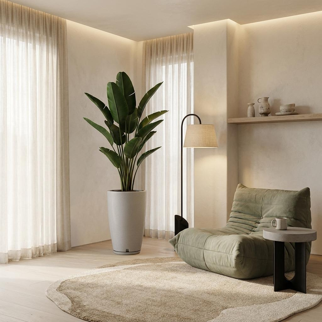 Maceta Amsterda 35x65 Eferto Piedra