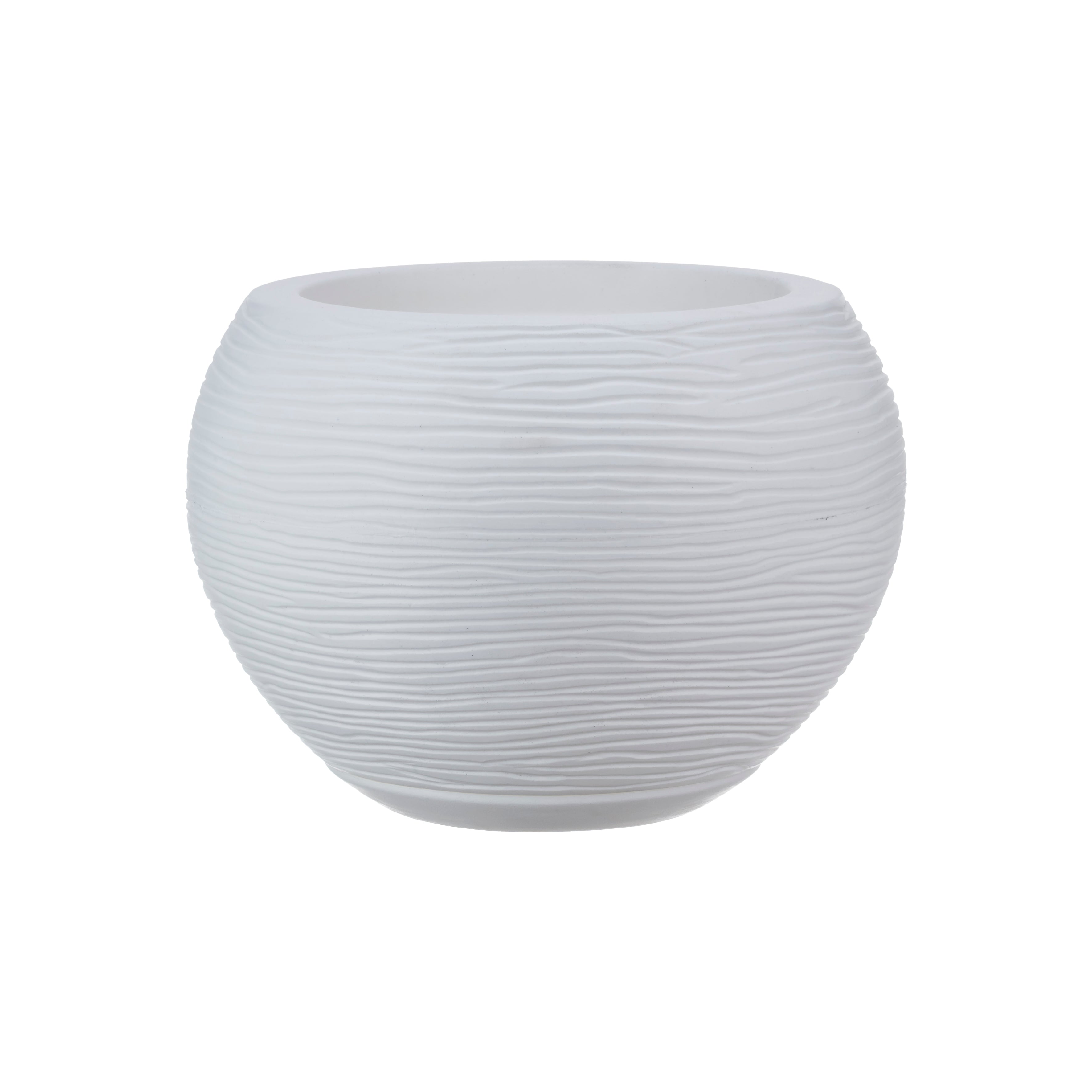 Maceta Florenca 17x19 Efecto Piedra
